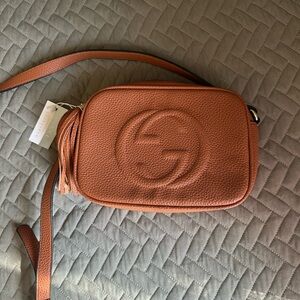 Brown Leather Crossbody Bag